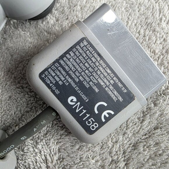 Sony PlayStation Analog Controller SCPH-1200 Wired Grey PS1 PS2 - Picture 4 of 7